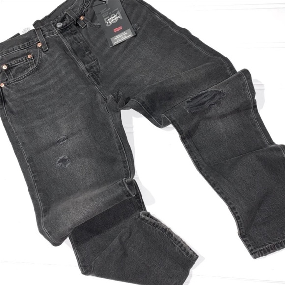 🆕Levi's 501 Premium Distressed Skinny Jeans - Picture 3 of 12